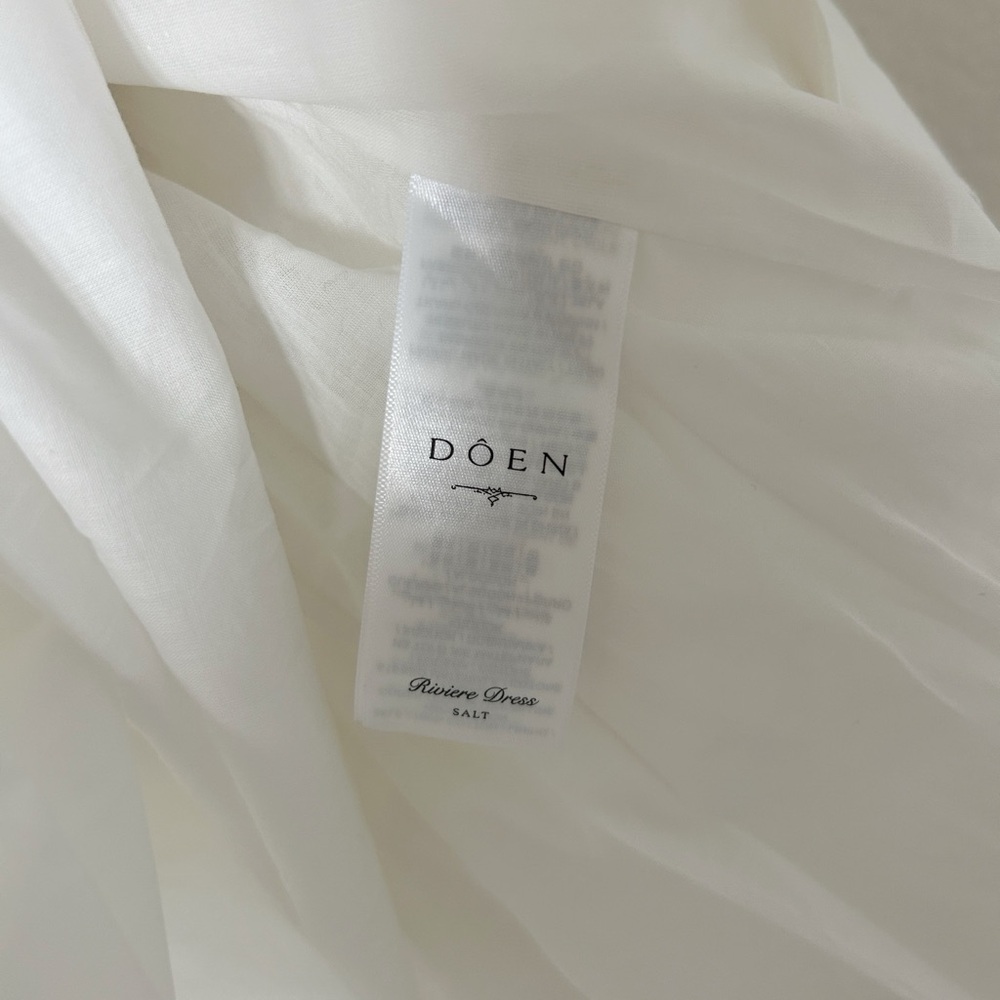 NWT Doen Rivière Dress Salt - Picture 10 of 11